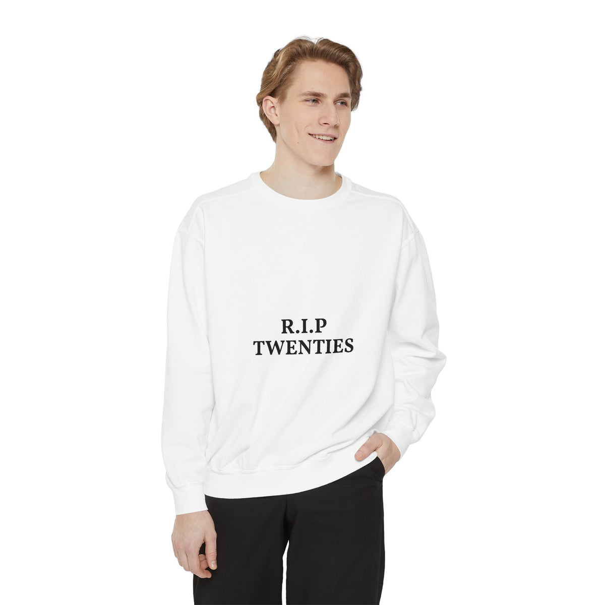 R.I.P. Twenties Garment-Dyed Sweatshirt