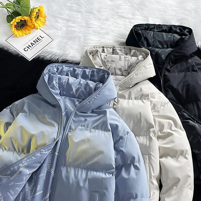 Double-layered cotton clothing trend for winter